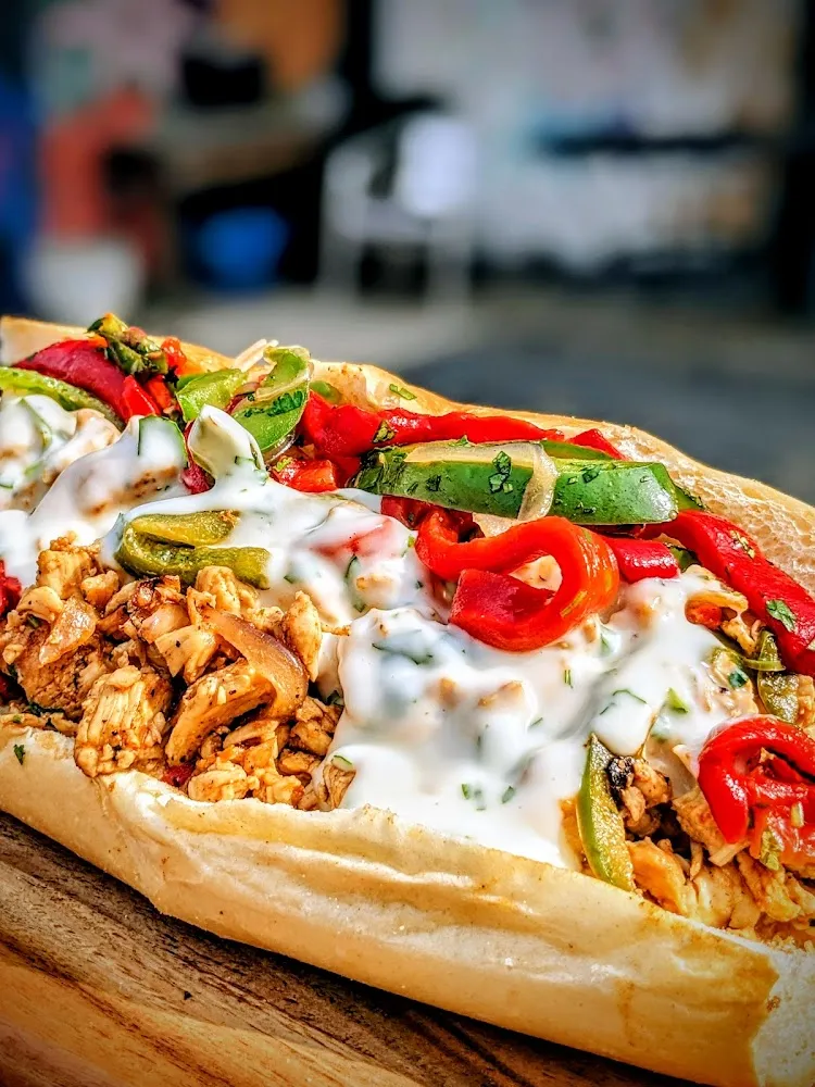 Fajita Chicken Cheesesteak