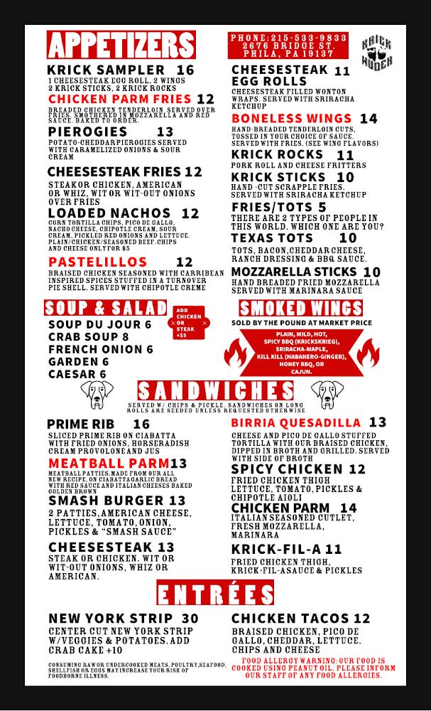 Krick Wuder Saloon and Restaurant Fried Pickles